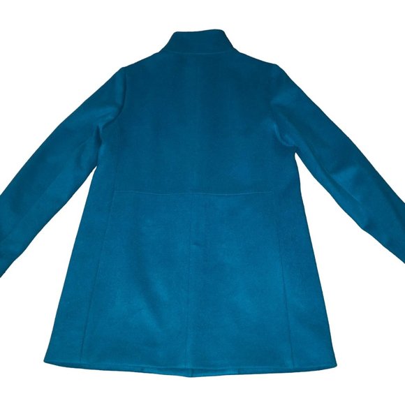J Jill Coat Womens S NEW Peacock 045231 Lined - Picture 6 of 16